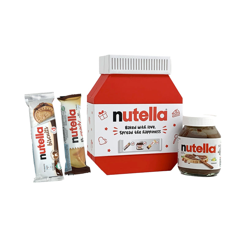 Nutella Biscuit Sandwich
Nutella Chocolate Hazelnut Spread
Nutella B-Ready Biscuits