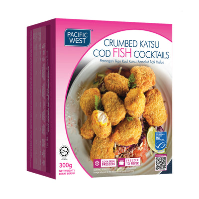 Pacific West Crumbed Katsu Cod Fish Cocktails 300g