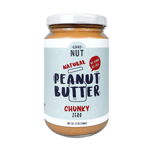 Cave Nut Peanut Butter Spread Chunky Zero 380g