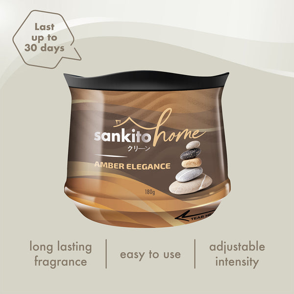 Sankito Home Air Freshener Gel Amber Elegance 180g (highest price)