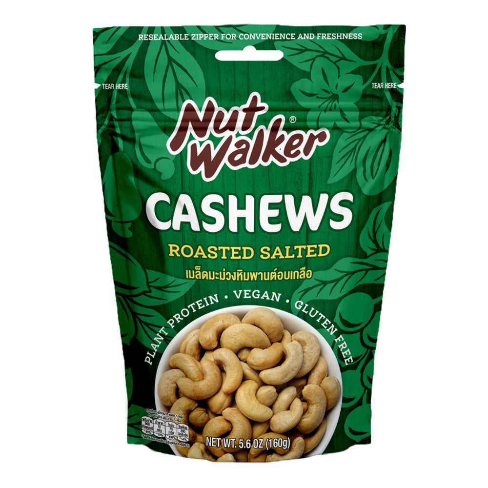 Nut Walker Roasted Salted Cashews 160g