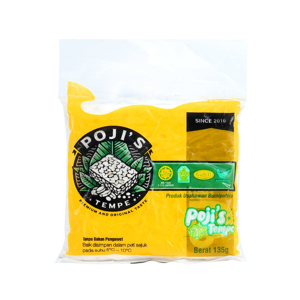 Poji's Tempe/Tempeh (Malaysia) 135g (highest price)
