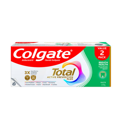 Colgate Total Pro Breath Toothpaste 150g x 2