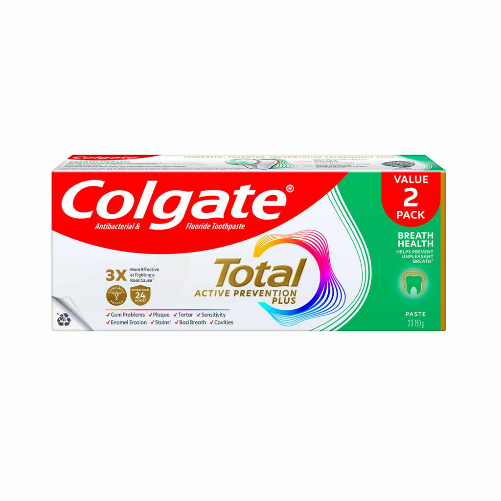 Colgate Total Pro Breath Toothpaste 150g x 2