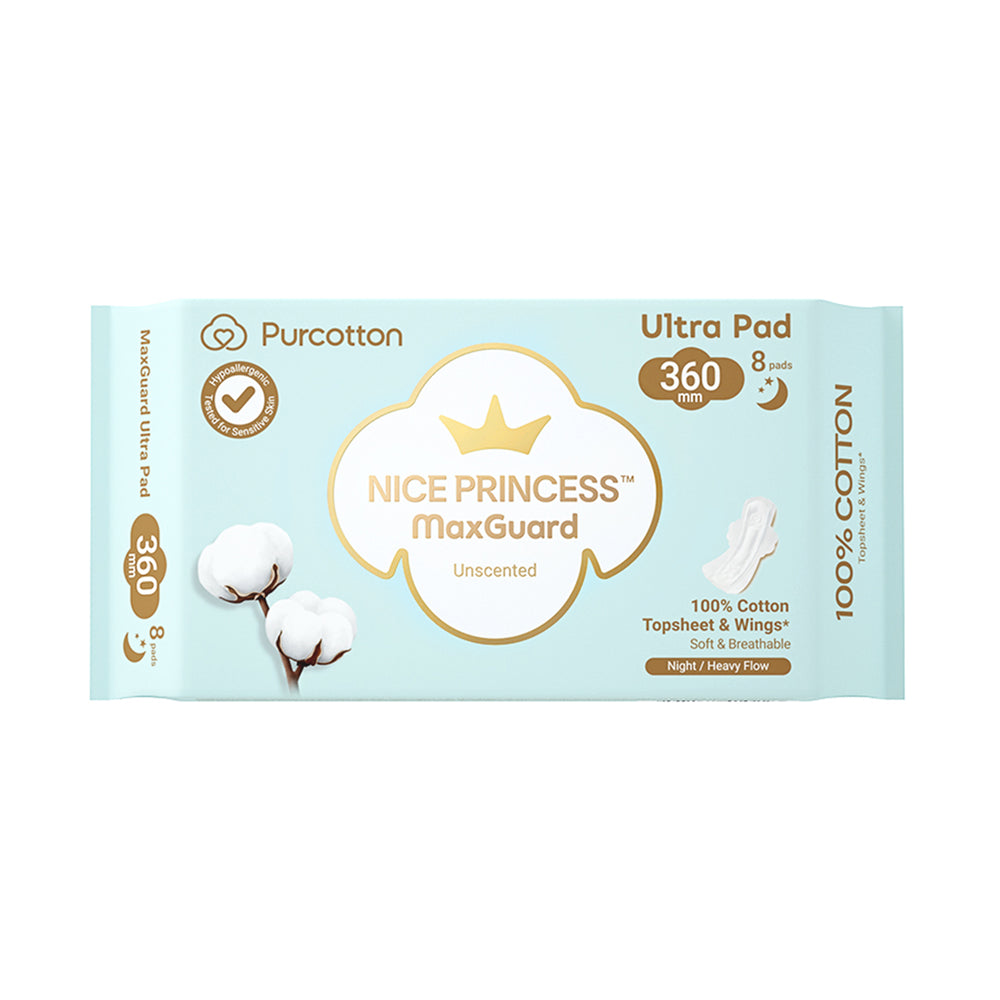 Purcotton Maxguard Ultra Pad 360Mm 8pcs/pack