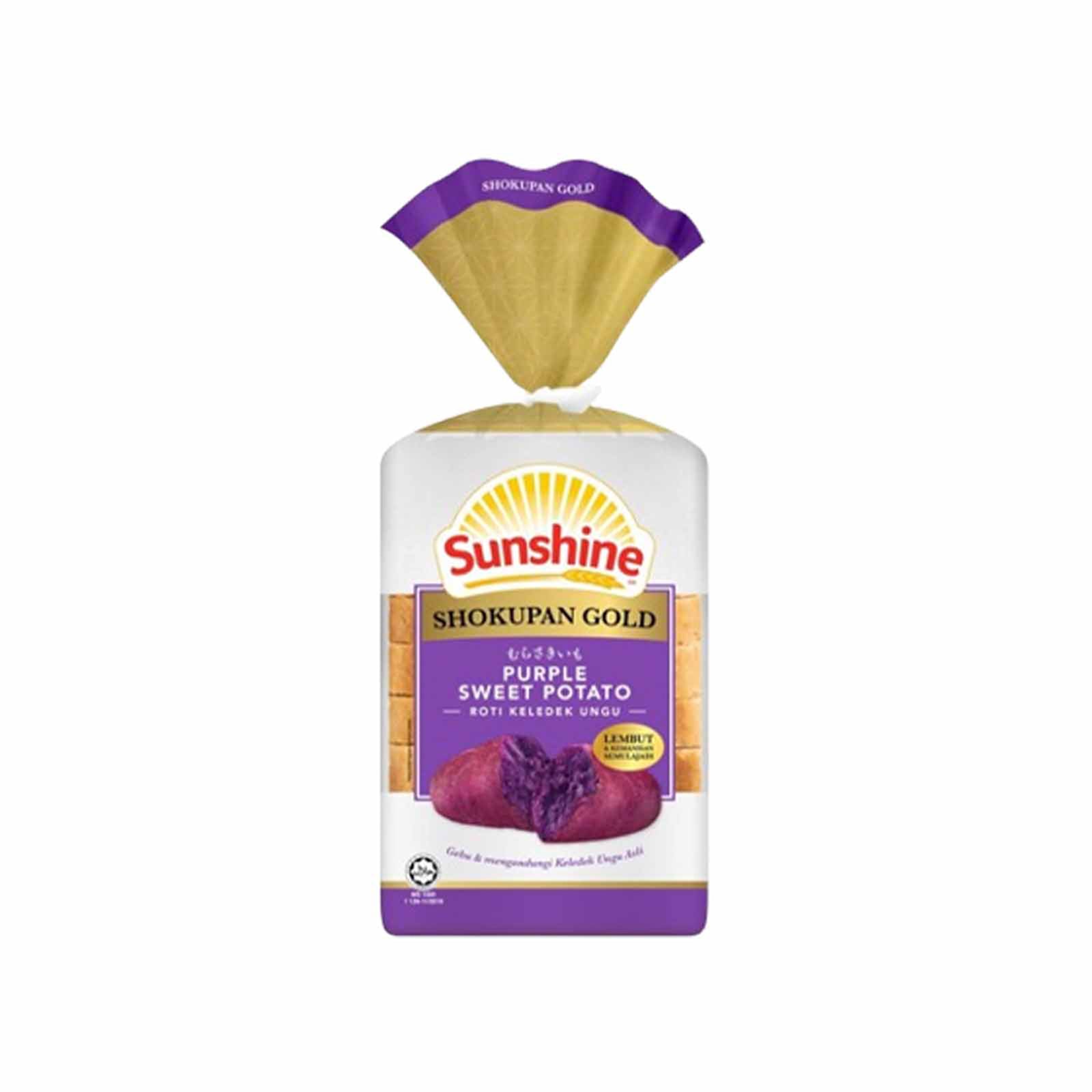 Sunshine Shokupan Gold Sweet Potato Loaf 300g