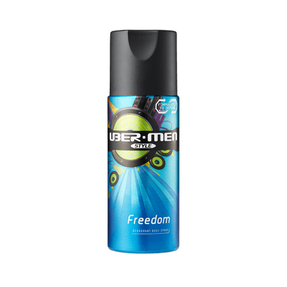 Ubermen Deodorant Body Spray Freedom Style 125ml