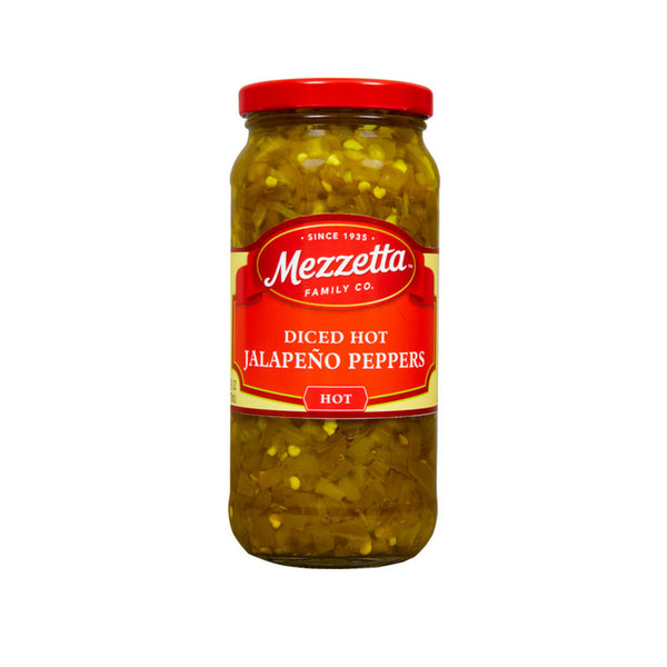 Mezzetta Diced Hot Jalapeno Peppers 453.5g
