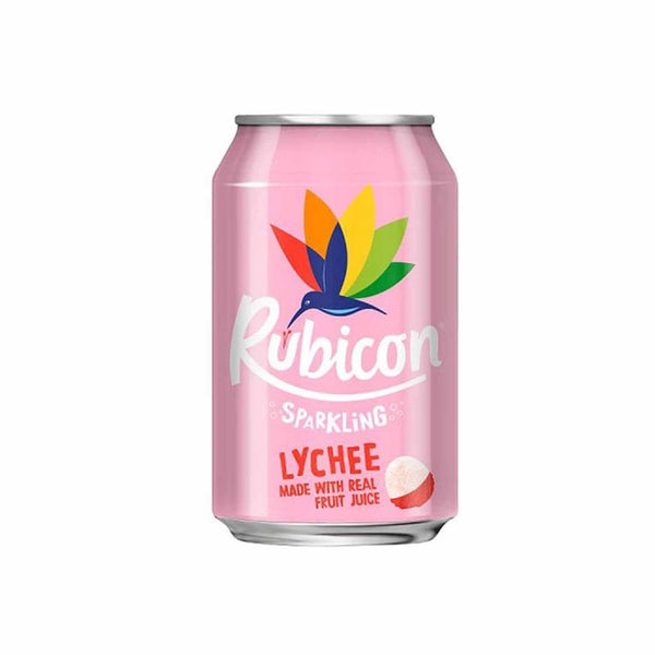 Rubicon Lychee Sparkling Cans 330ml