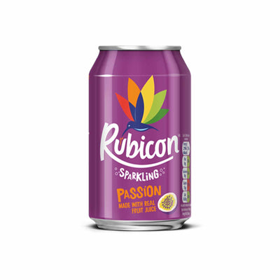 Rubicon Passion Fruit Sparkling Cans 330ml