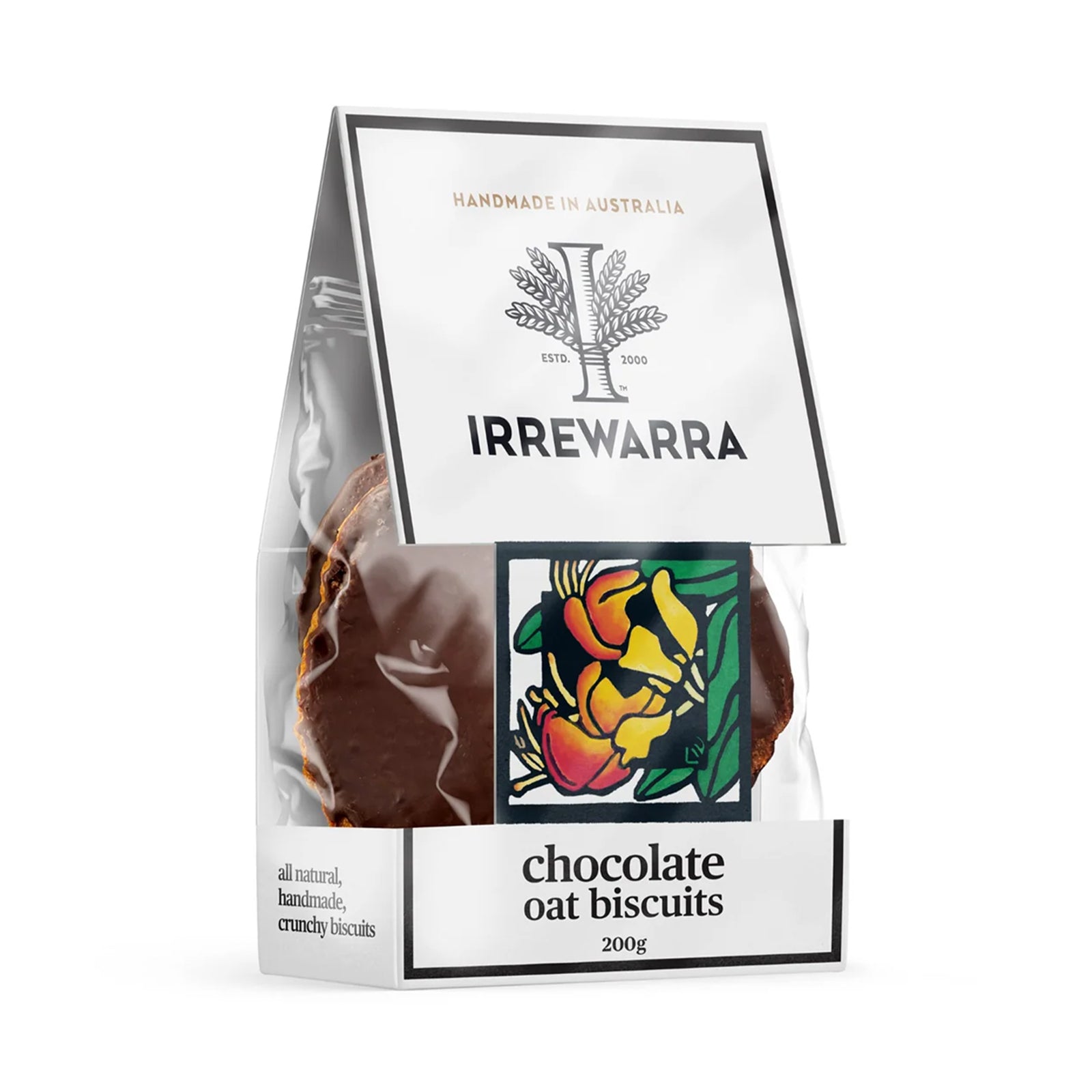 Irrewarra Chocolate Oat Biscuits 200g