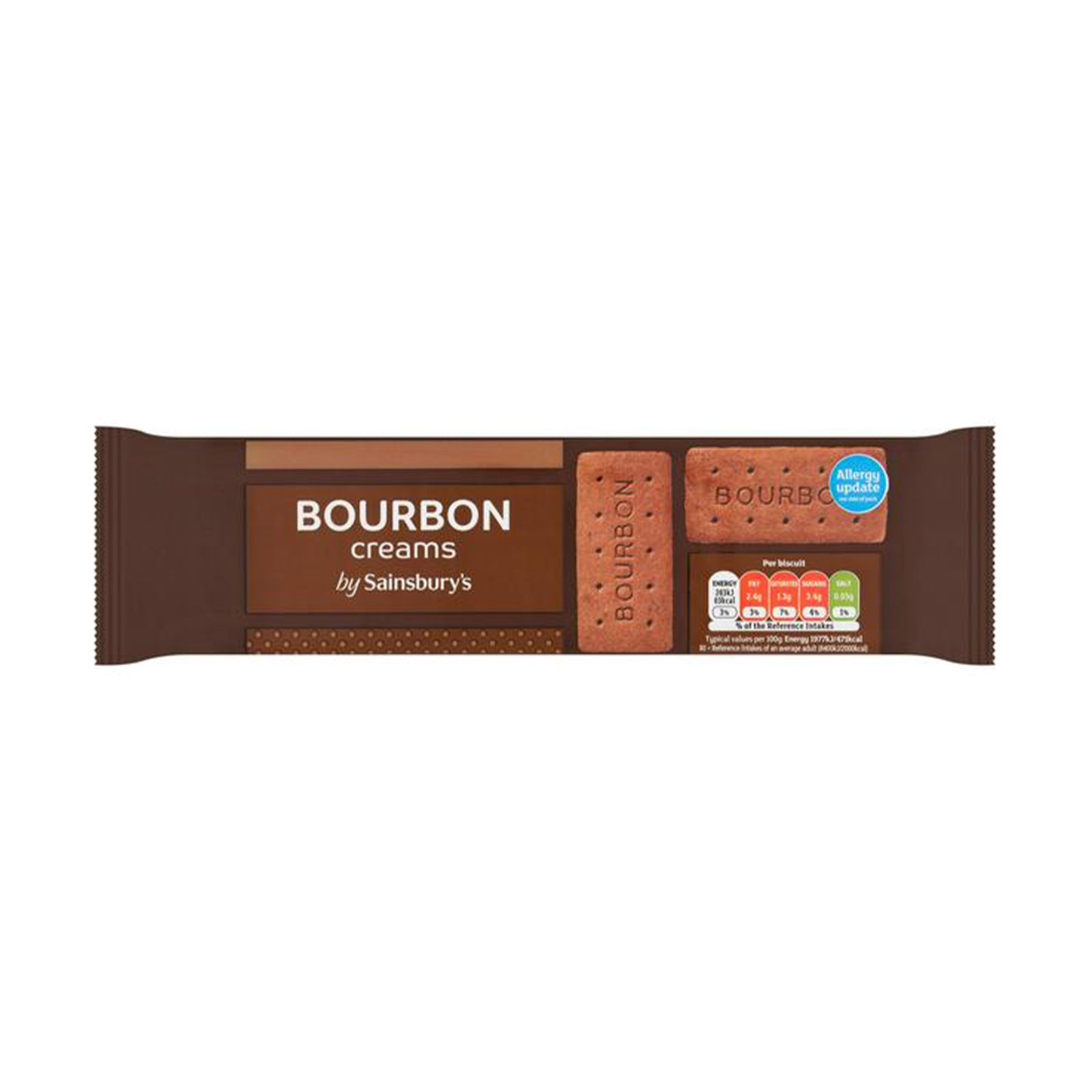 Sainsbury's Bourbon Cream Sandwich Biscuits 200g