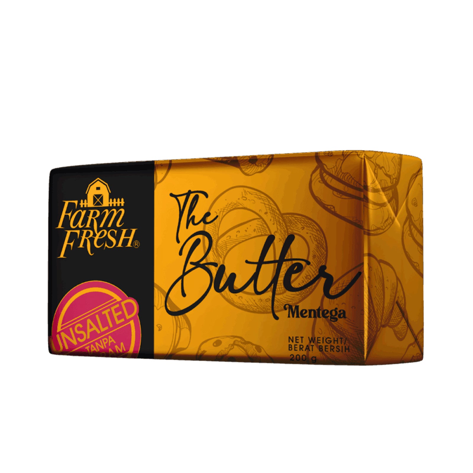 Farm Fresh Unsalted Butter 200g – TRENDCELL SDN BHD | Online Store KL