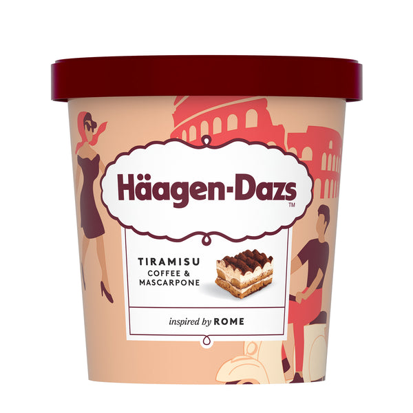 Haagen Dazs Tiramisu (Rome) Ice Cream Pints 420ml (highest price)