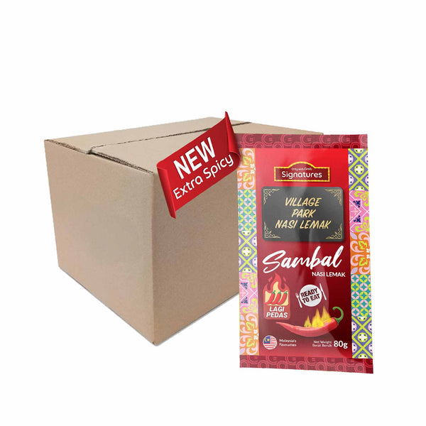 Grab Signatures Village Park Nasi Lemak Sambal Lagi Pedas Sachet 80g (highest price)