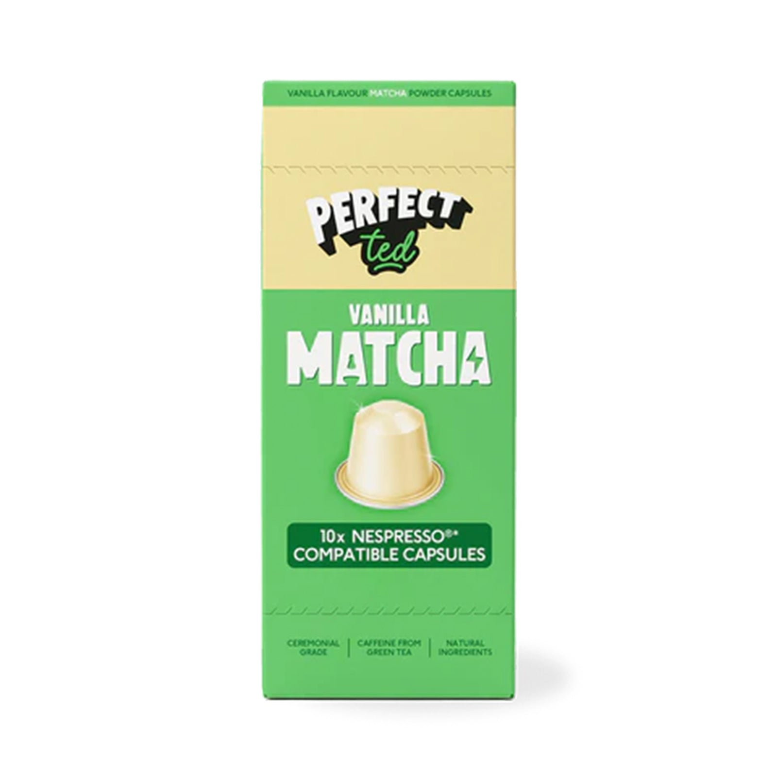 PERFECT TED MATCHA NES ORIGINAL POD 10'S