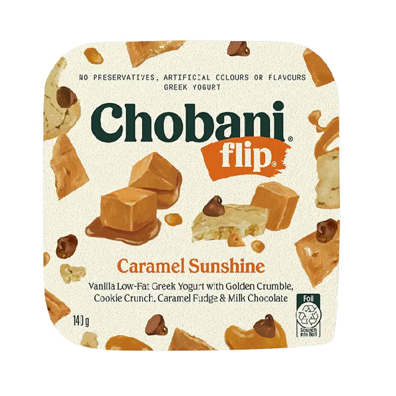 Chobani Flip Caramel Yoghurt 140g