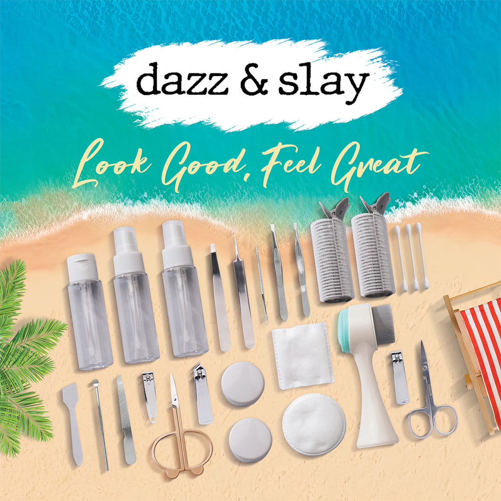 Dazz and Slay On the go Travel Bottles