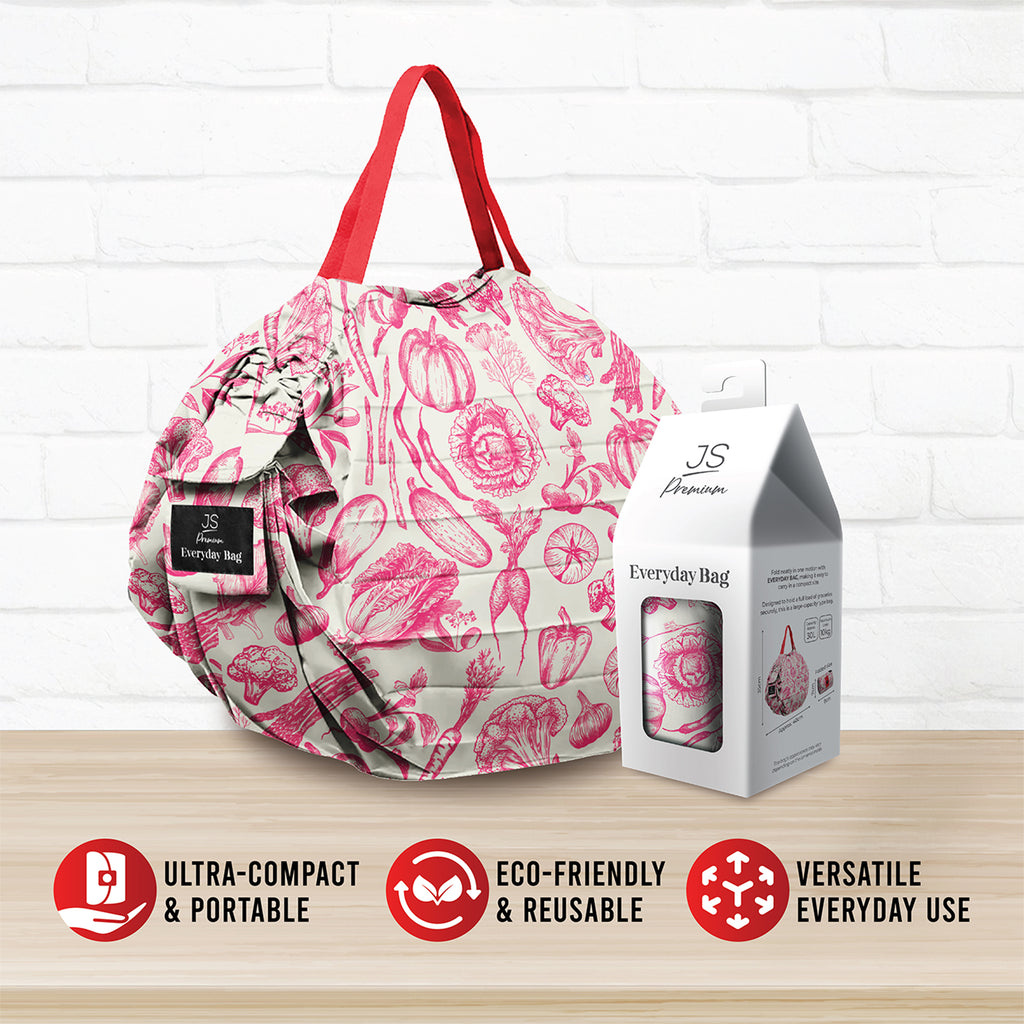 JS Premium Everyday Bag Pattern Pink