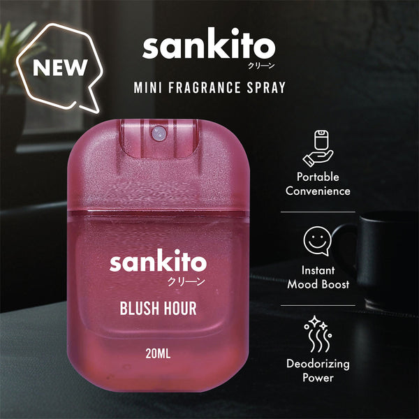 Sankito Mini Fragrance Spray - Blush Hour 20ml