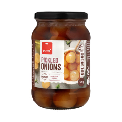 Pams Onions Pickled 520g