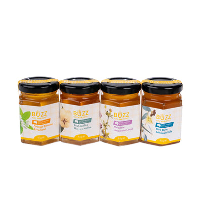 Buzz Honey Mixed Honey 85g x 4