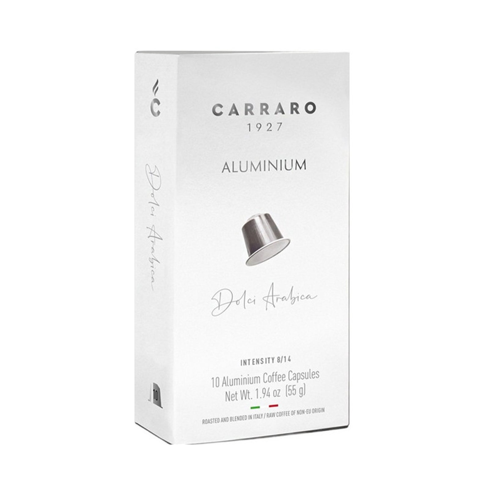 Carraro Dolci Arabica Aluminum Capsules 5.5g x 10