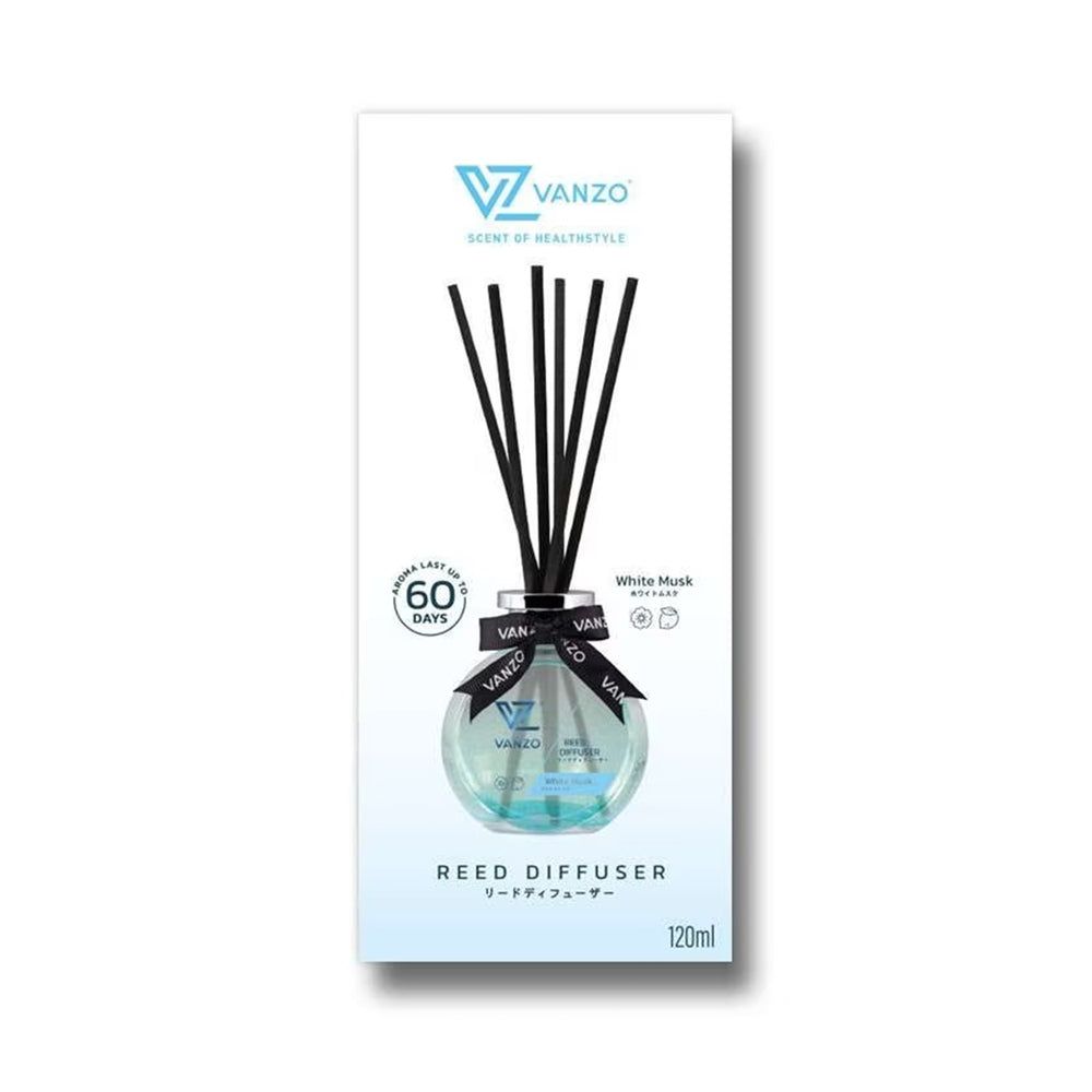 Vanzo Reed Diffuser Health White Musk 120ml