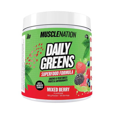 Muscle Nation Daily Greens Mixed Veg 180g