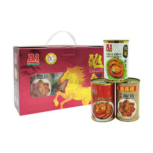 A1 x DH Abalone Brown Sauce Gift Pack 1set