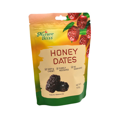 Natural Bliss Dried Honey Dates (China) 100g