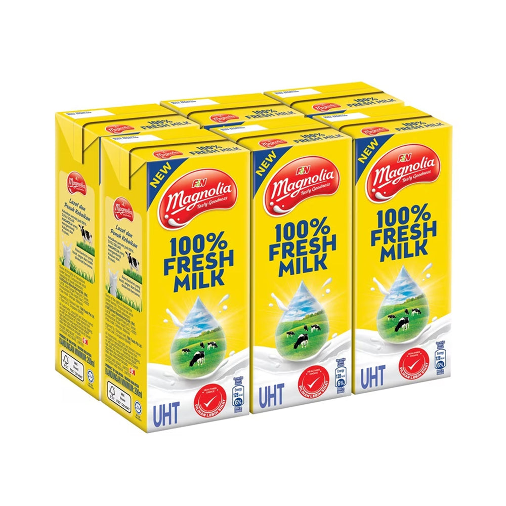 Magnolia UHT Fresh Milk 200ml x 6