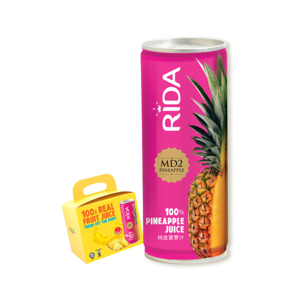 Rida Pineapple Juice 250ml x 12