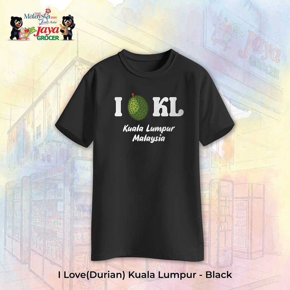 JS Apparel - I Durian KL (Black-M)