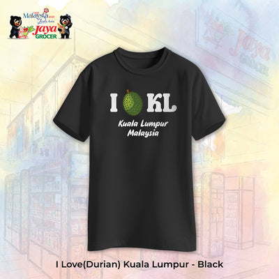 JS Apparel - I Durian KL (Black-M)