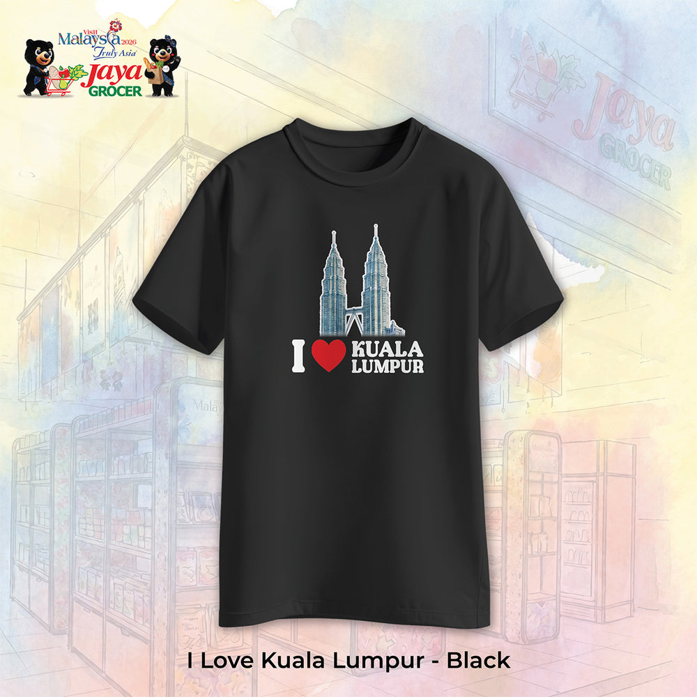 JS Apparel - I Love KL (Black-XL)