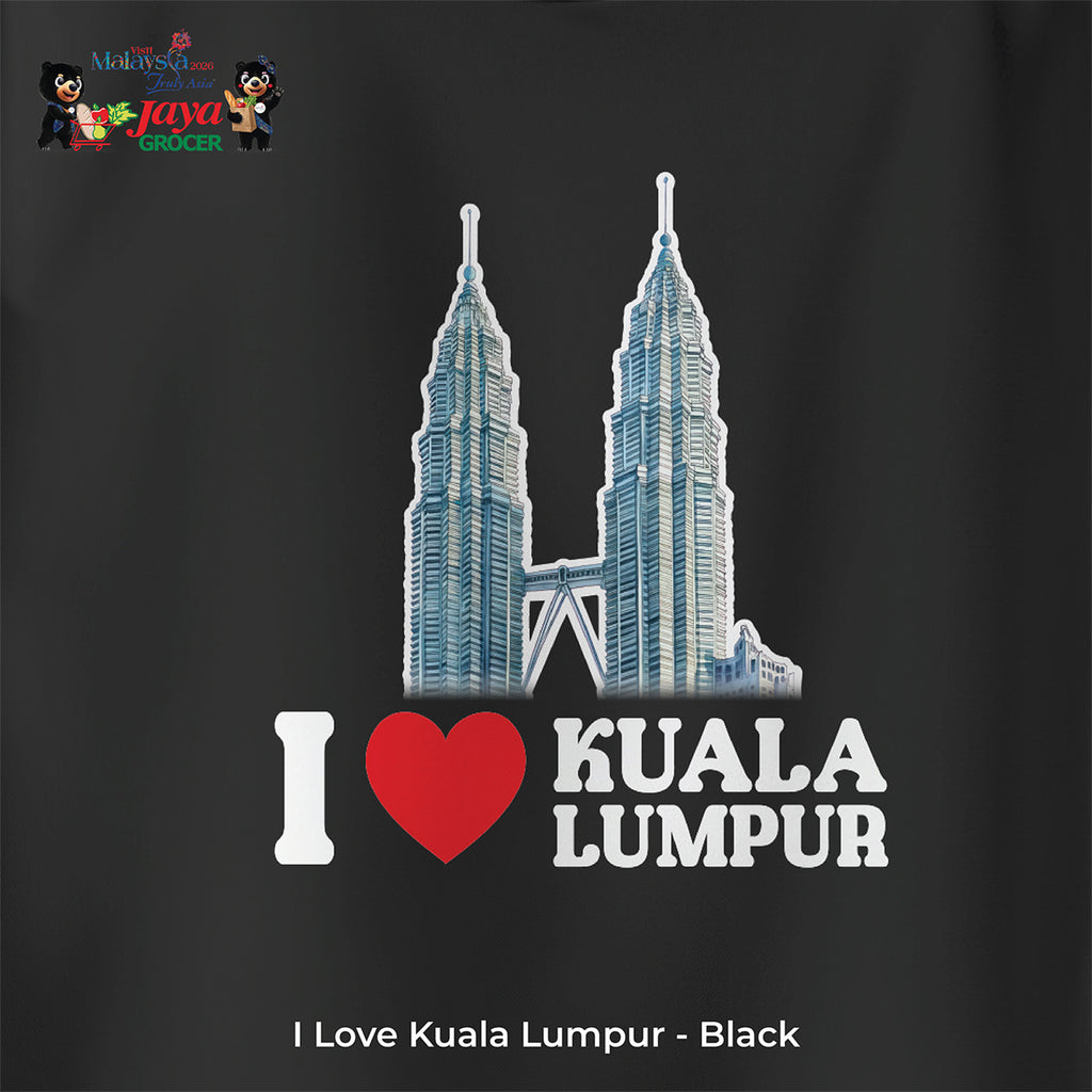 JS Apparel - I Love KL (Black-XL)