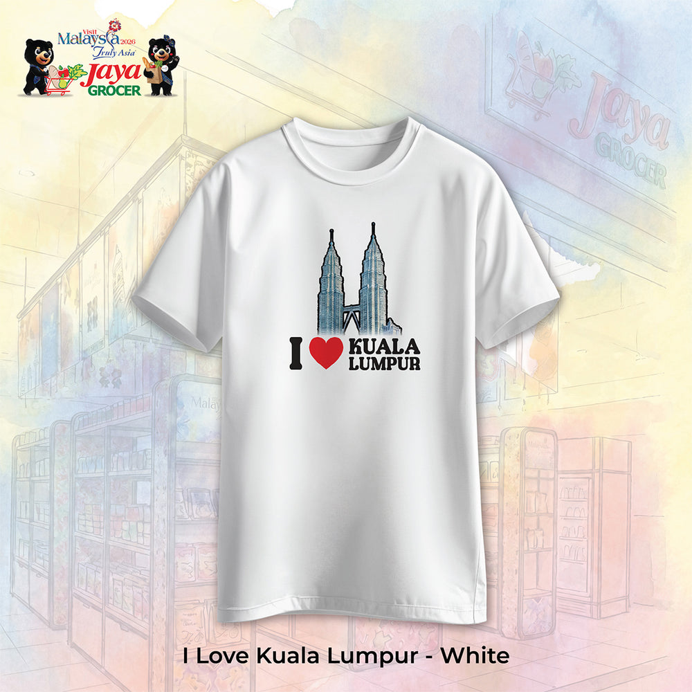 JS Apparel - I Love KL (White-M)