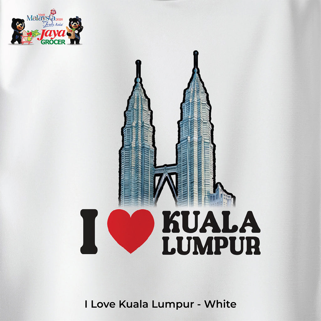 JS Apparel - I Love KL (White-XL)