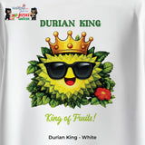 JS Apparel - Durian King (White-XL)