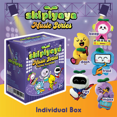 Skipiyaya Blind Box - Music Series Plushie Keychain (Individual)