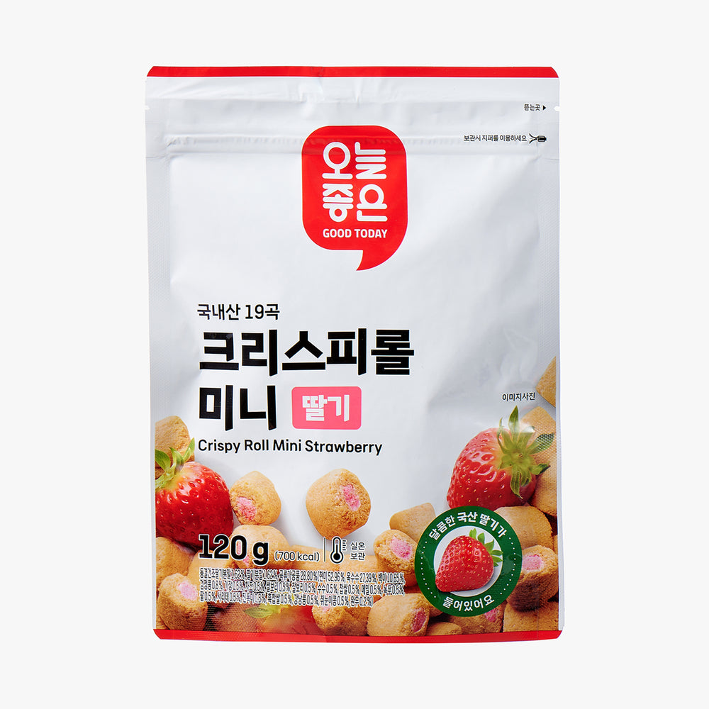 Good Today Crispy Roll Mini Strawberry 120g