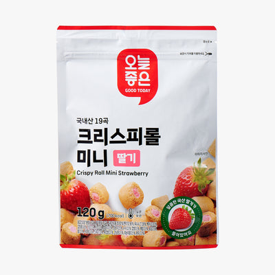 Good Today Crispy Roll Mini Strawberry 120g