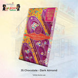JS Chocolate - Congkak Chocolate (Dark Almond) 80g