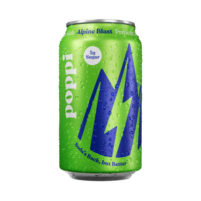 Poppi Alpine Blast Prebiotic Soda 355ml