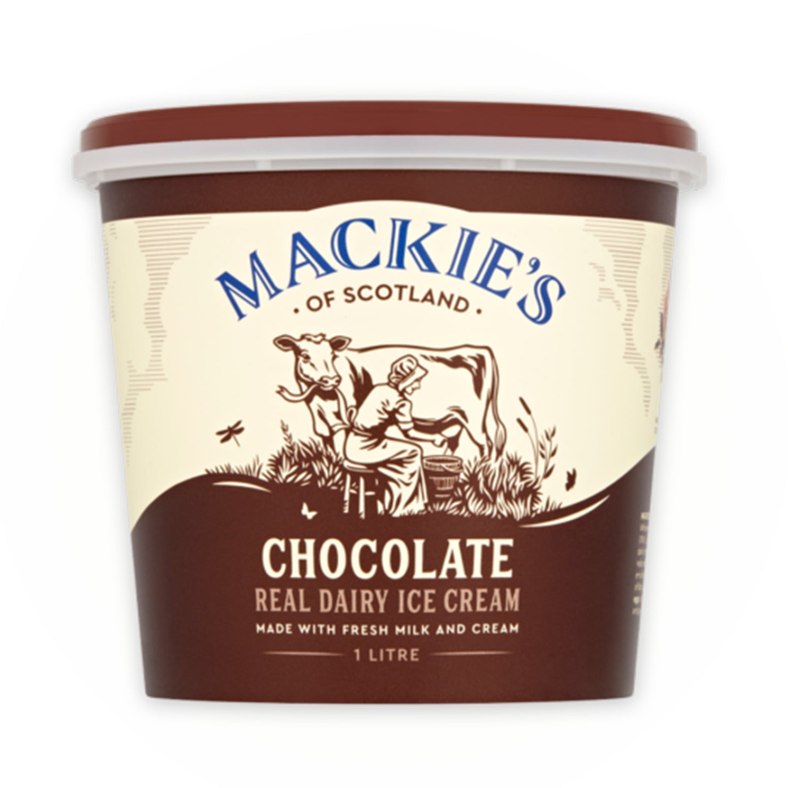 Mackie's Chocolate Ice Cream Tub 1L