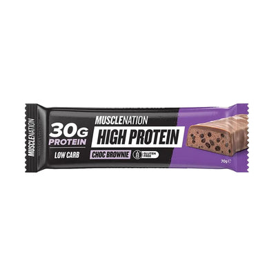 Muscle Nation High Protein Bar Chocolate Fudge Brownie 70g
