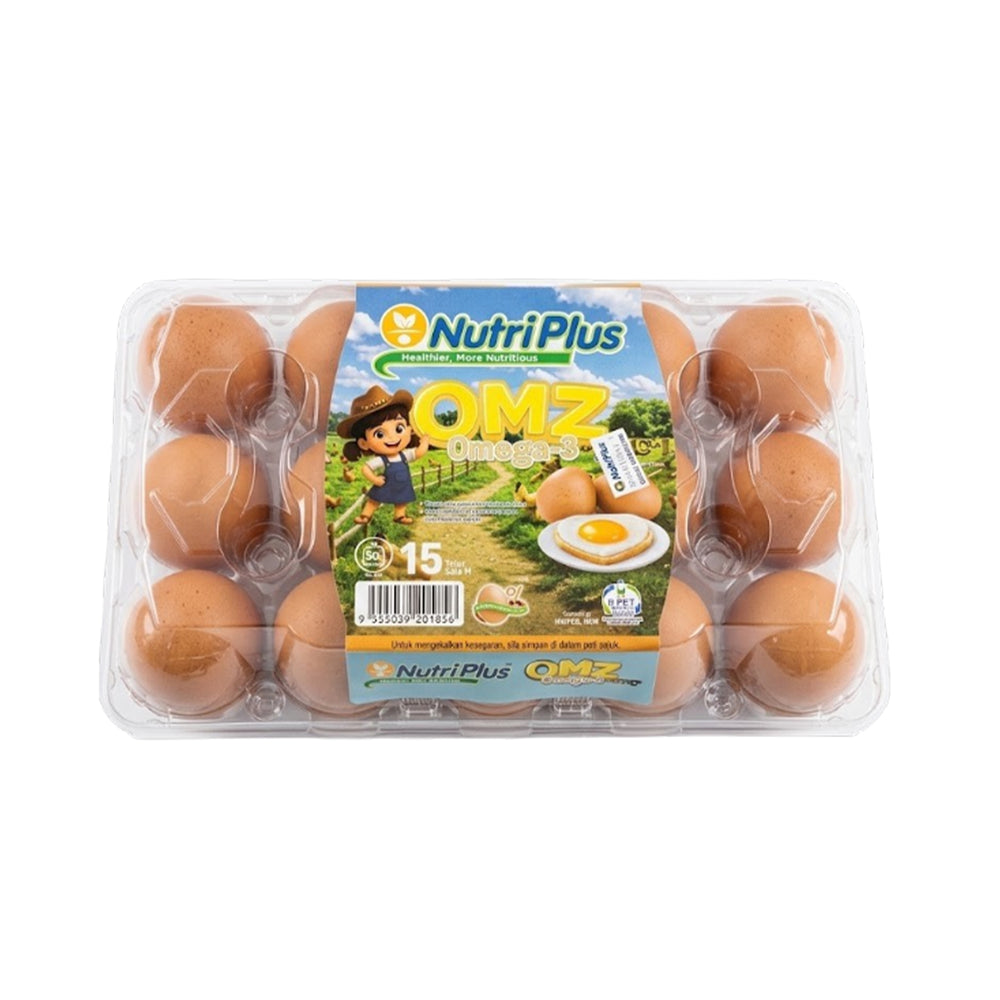 Nutriplus Omega Zinc Eggs (Medium) 15pcs/pack