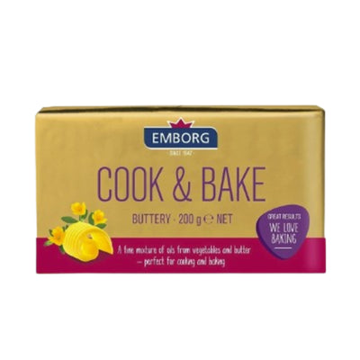 Emborg Salted Cook & Bake Buttery 200g