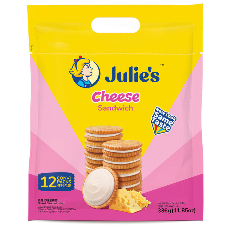 Julie’s Cheese Sandwich Biscuits 330g